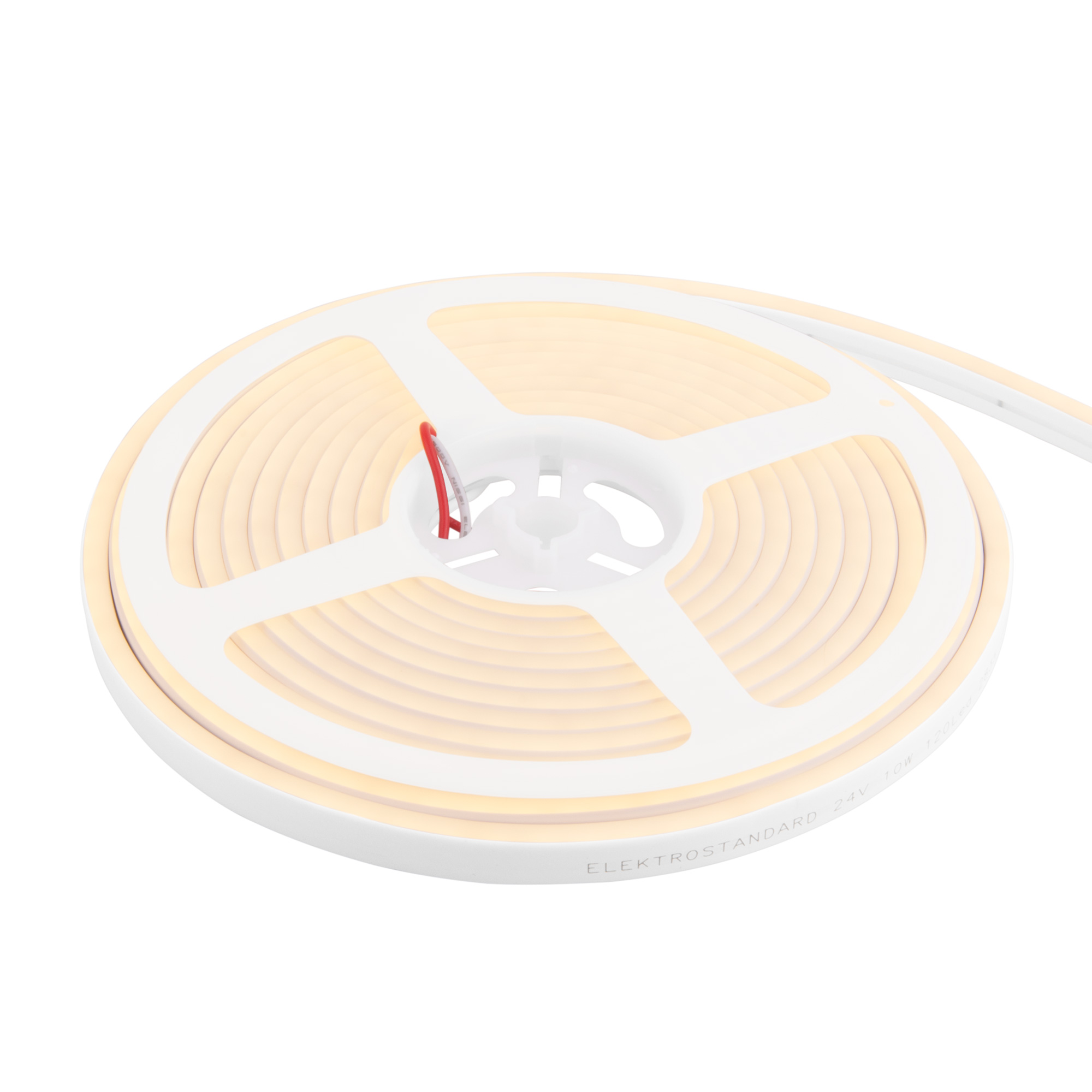 Гибкий неон Elektrostandard 24V 10W 120Led 2835 IP65 теплый белый 5м 4690389176111 a056258
