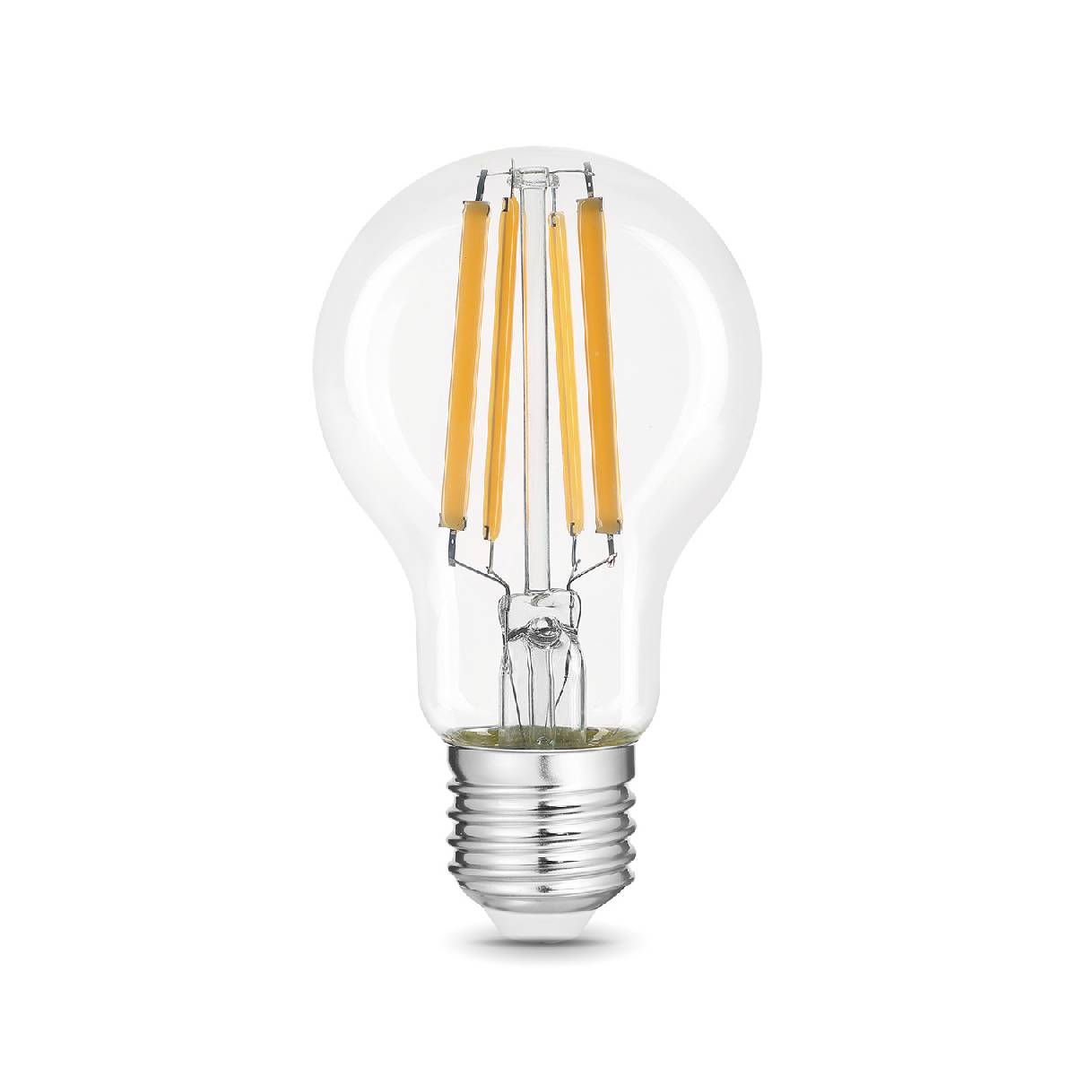 Лампа светодиодная филаментная Gauss E27 20W 2700K груша прозрачная 102902120