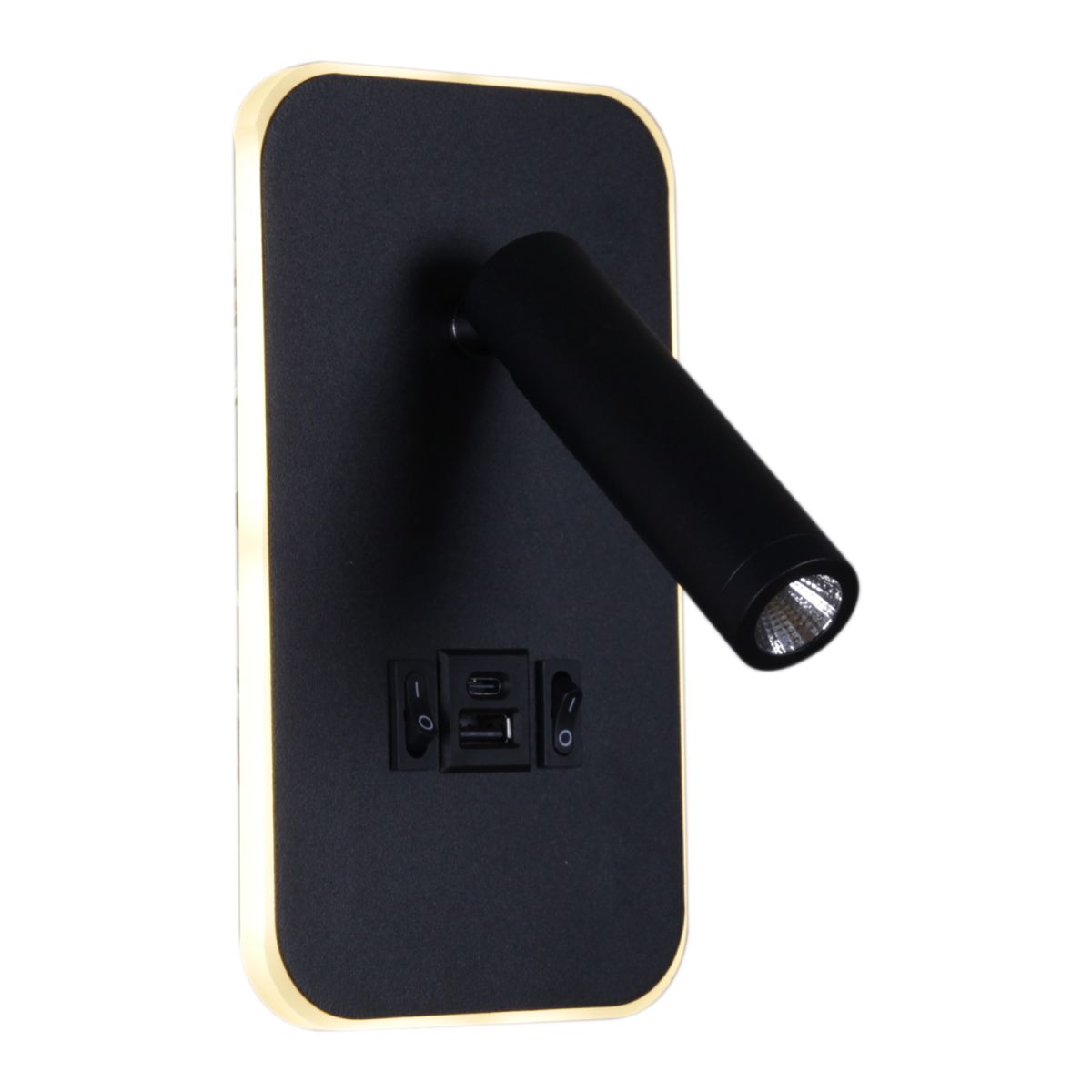 Спот Reluce 86204-9.2-001KT LED12W+USB BK