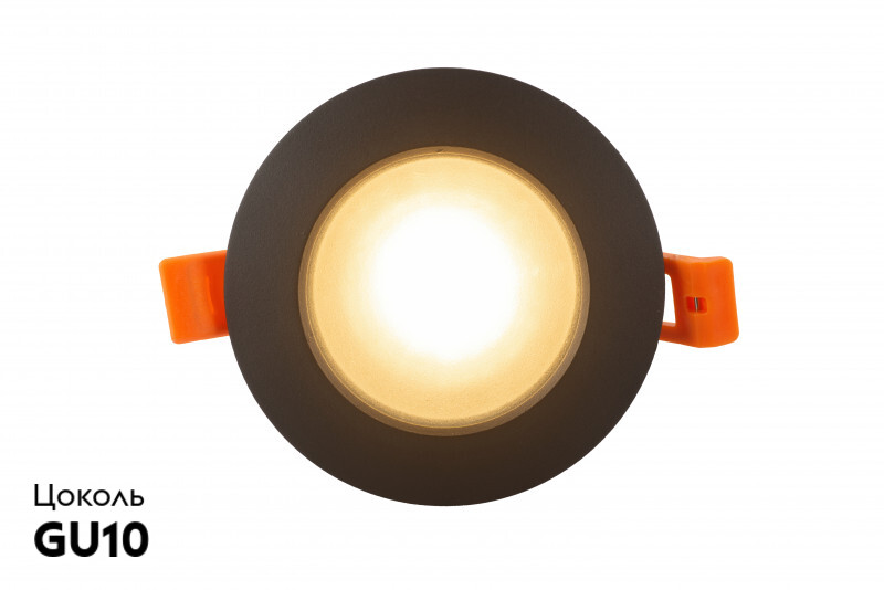 Встраиваемый светильник Denkirs DK3016 DK3016-BK