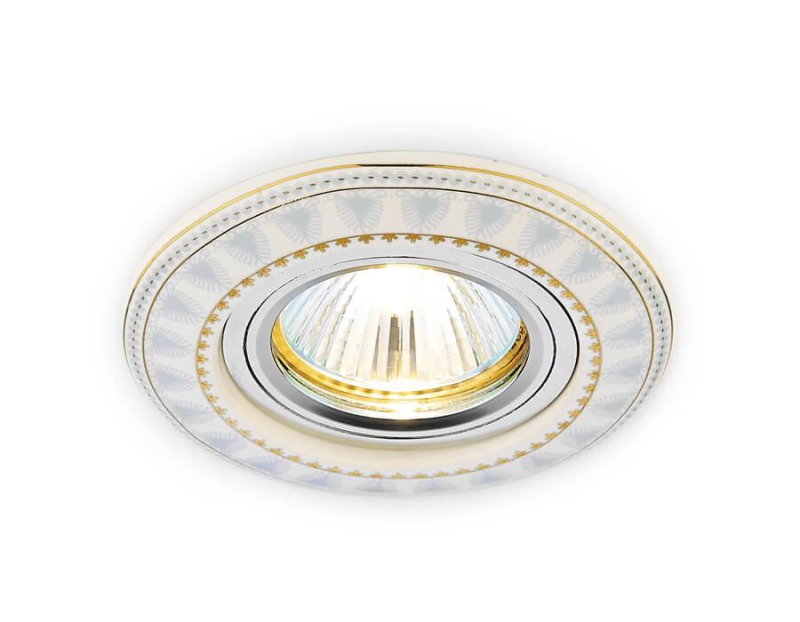 Встраиваемый светильник Ambrella Light Ceramo D5532 W/BL