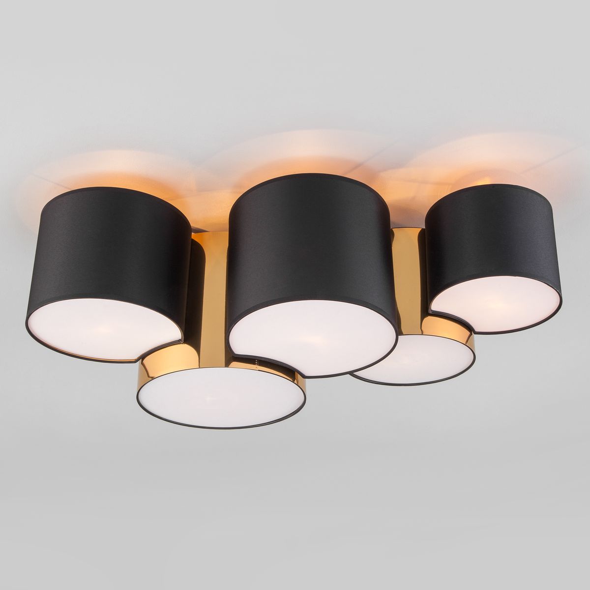 Потолочный светильник TK Lighting Mona 3447 Mona Black/Gold