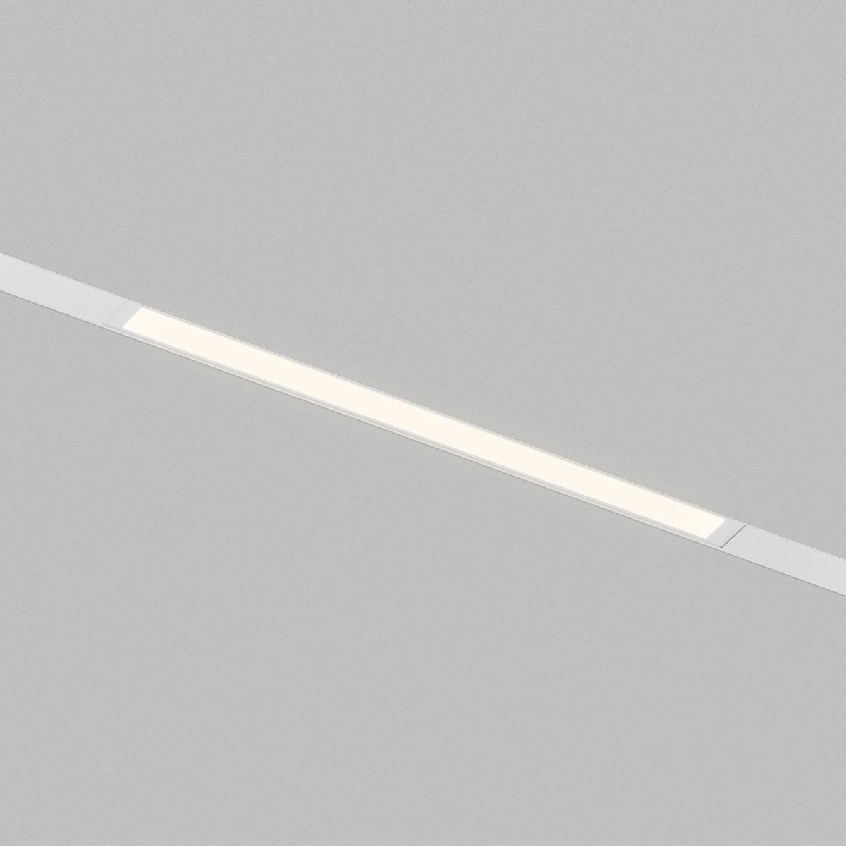 Трековый однофазный светильник Denkirs Simple Linear DK8104-WH