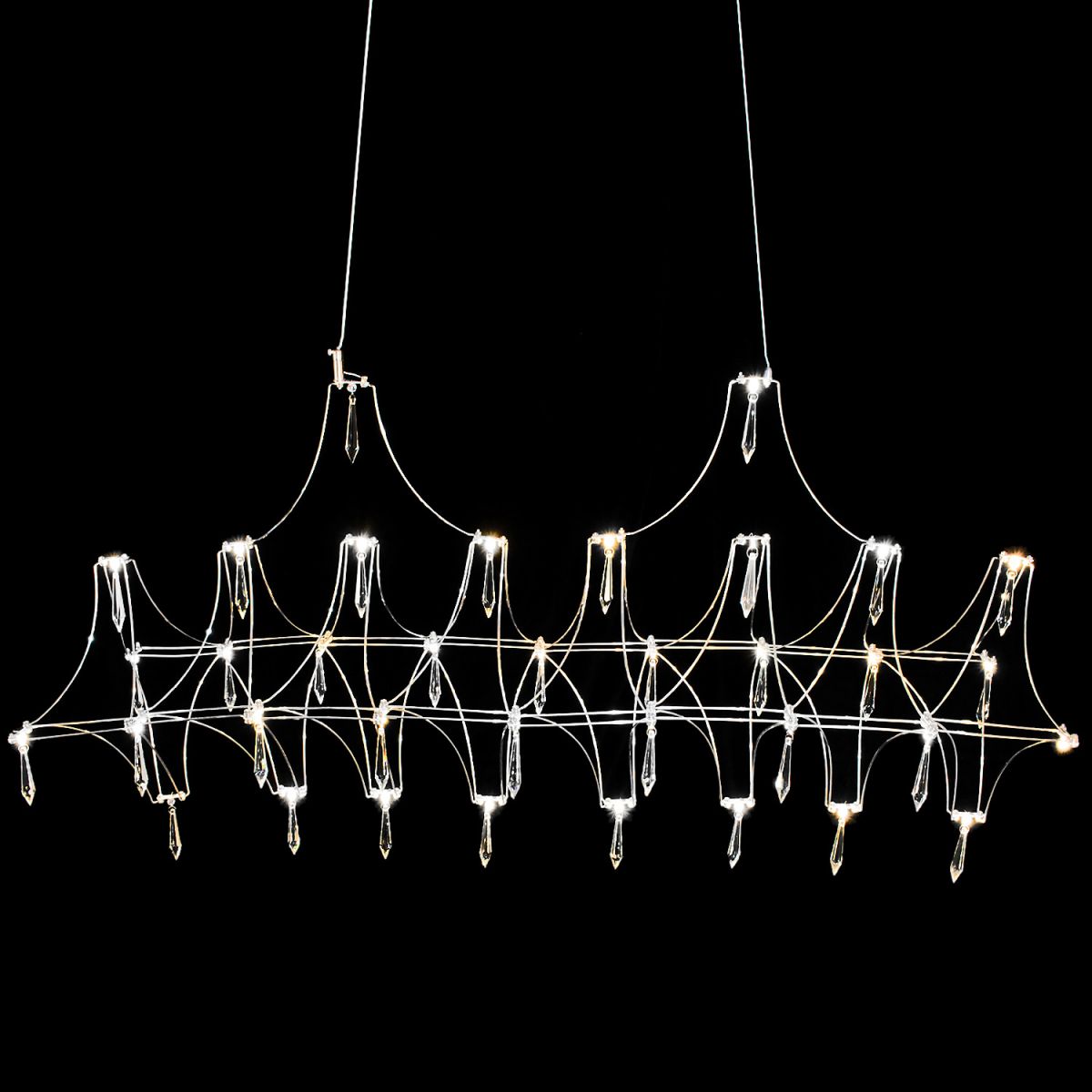 Подвесная люстра ILLUMICO IL0707-1200HX-34 Ether