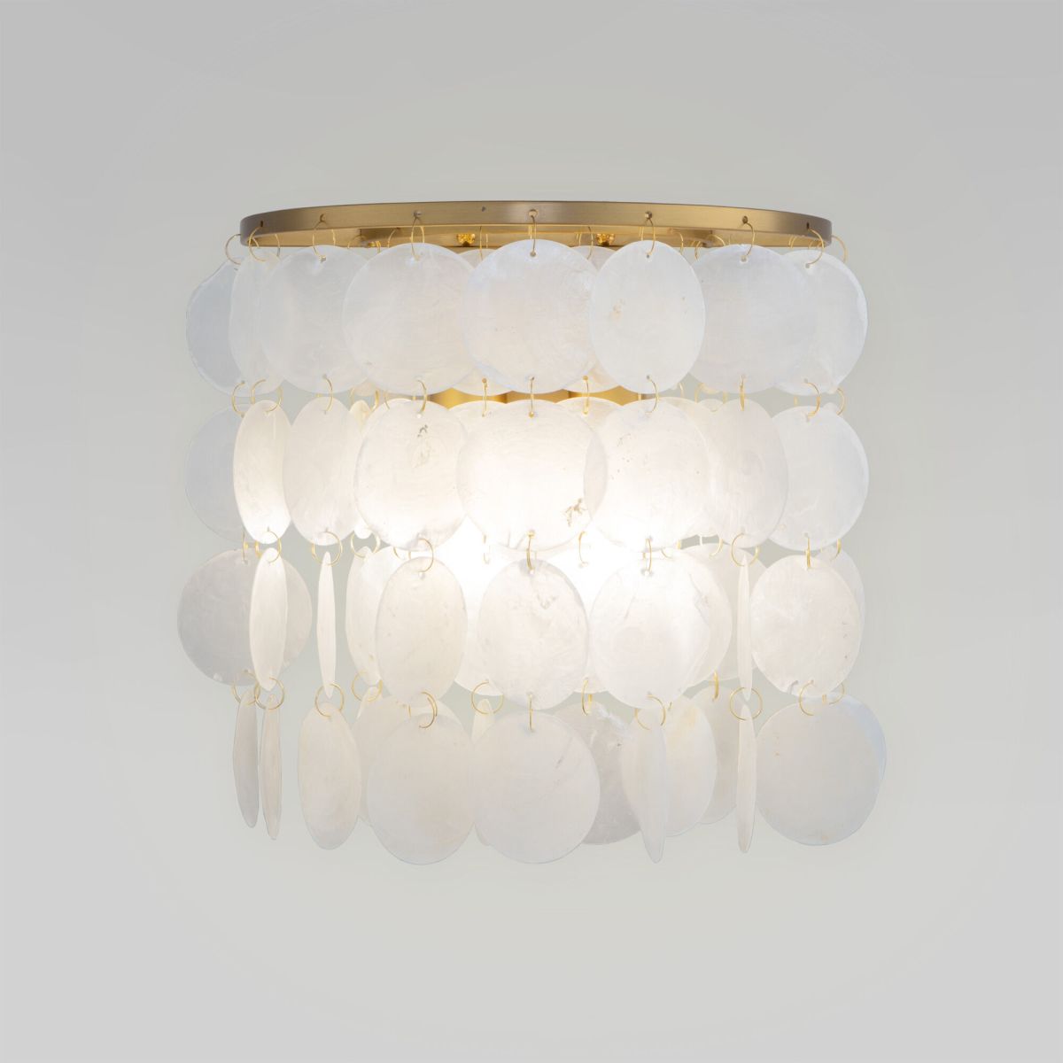 Настенный светильник Eurosvet 60084/2 латунь/перламутр a071169