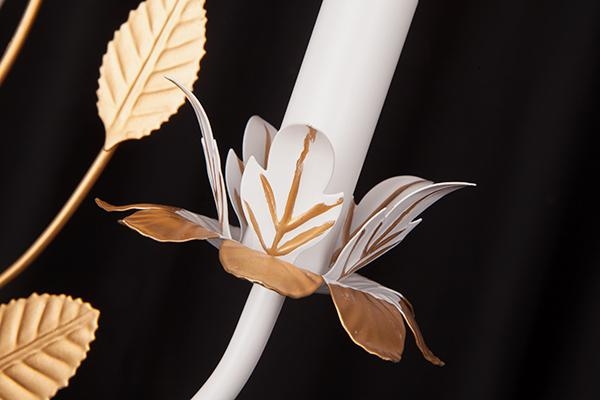 Бра Eurosvet 60023/1 белый с золотом