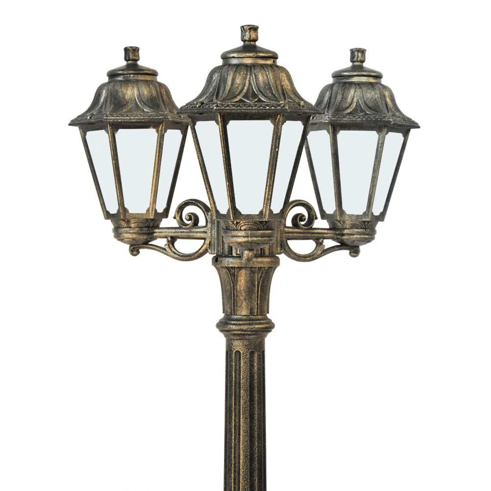 Уличный фонарь Fumagalli Artu Bisso/Anna 3L E22.158.S30.BYF1R