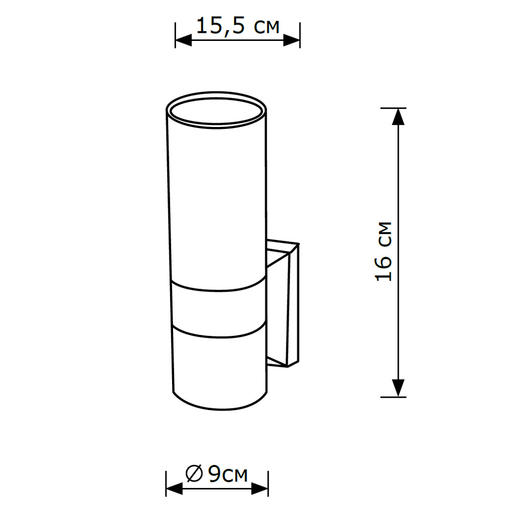 Фасадный светильник LightHall Fog LH062004