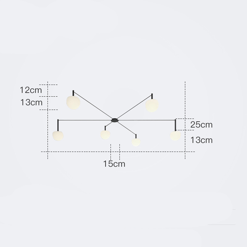 Потолочная люстра ImperiumLoft Rangel 213691-26