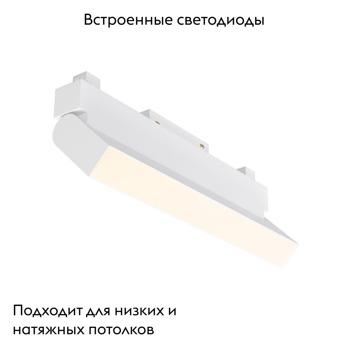 Трековый светильник Maytoni Technical Basis Rot TR075-2-20W3K-W