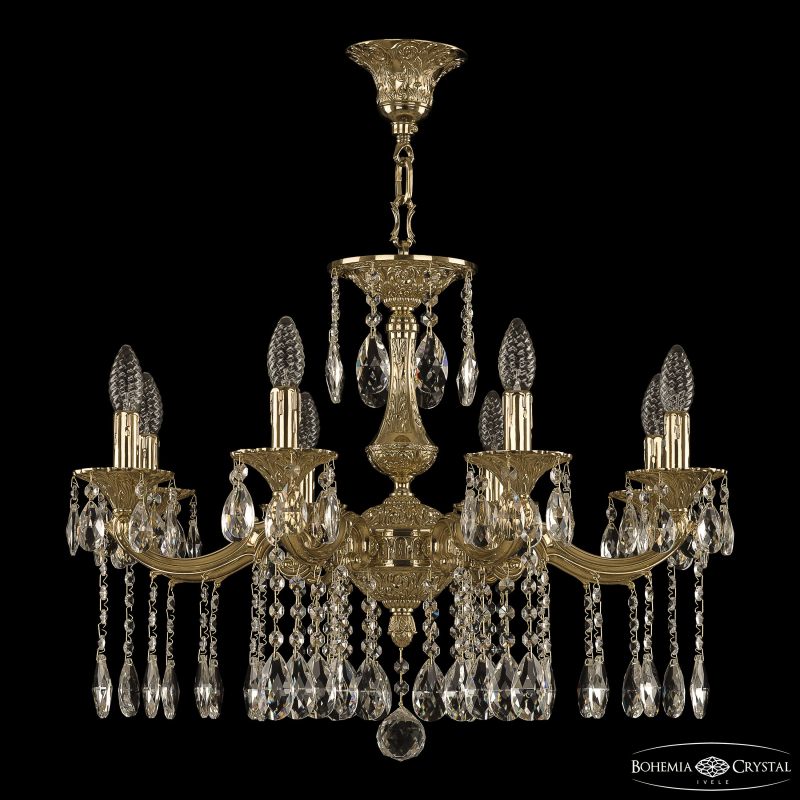 Подвесная люстра Bohemia Ivele Crystal Verona 72114/8/210 A G