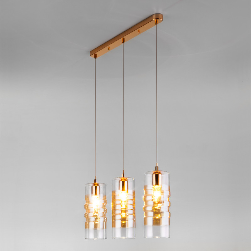 Подвесной светильник Eurosvet 50185/3 золото