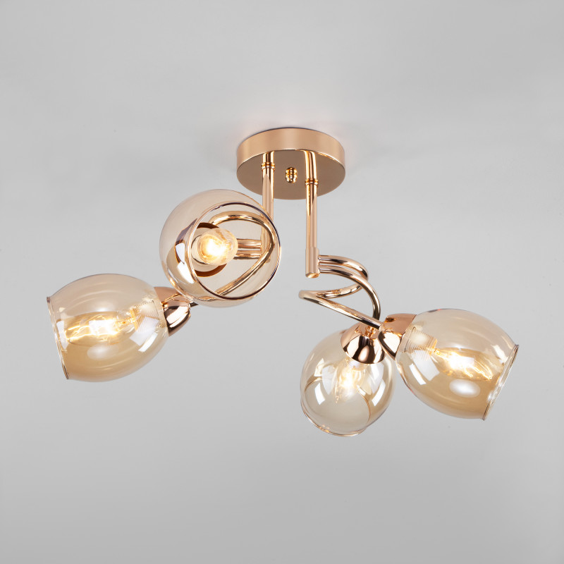 Люстра на штанге Eurosvet 30171/4 золото