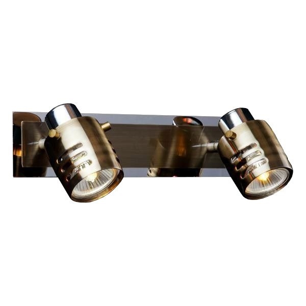 Спот Eurosvet 23463/2 хром/античная бронза