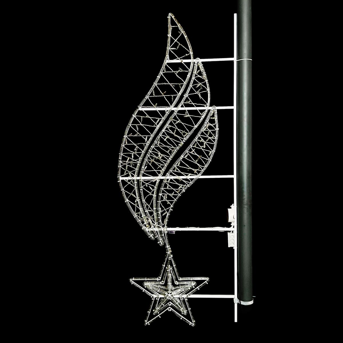 Светодиодная консоль Звезда с российским флагом Laitcom (LTC) LC-13407