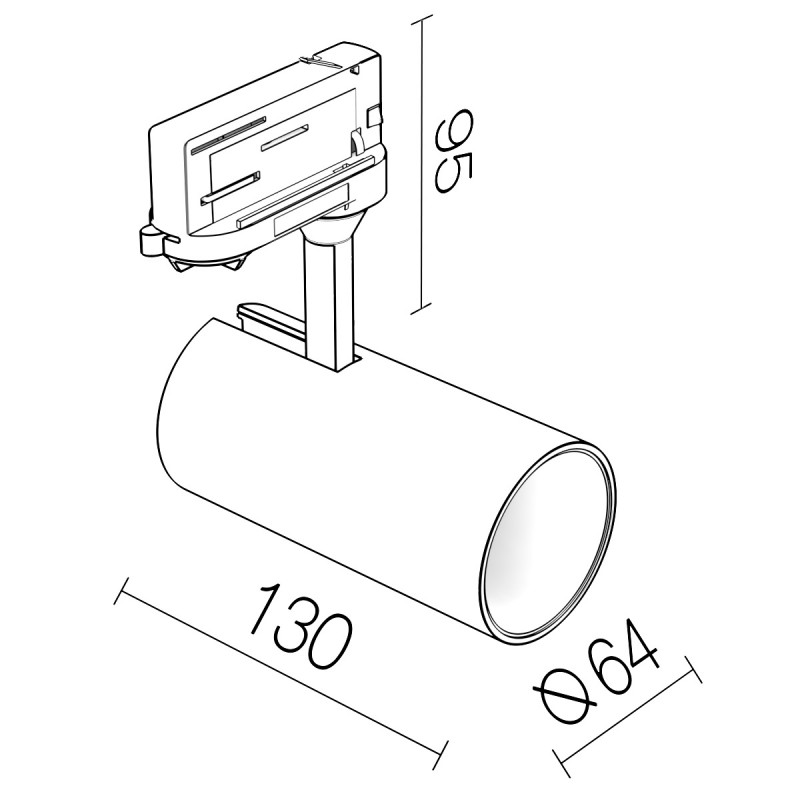 Светильник на шине LeDron TSU0509-BLACK 00000013762
