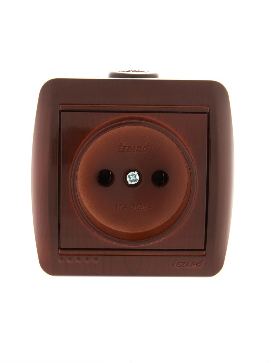 Розетка б/з Lezard Nata 710-0600-121