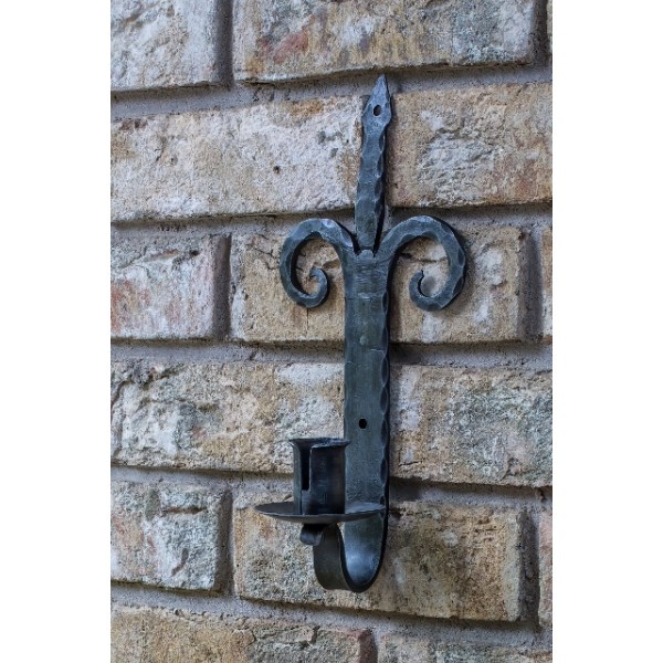 Кованый настенный подсвечник Covali HC-89