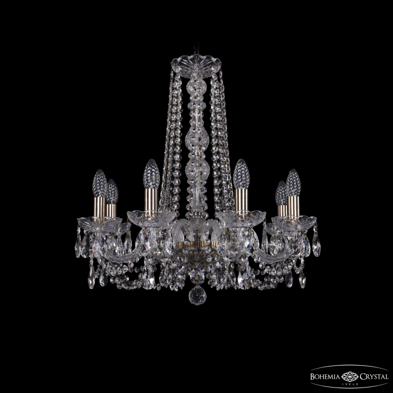Подвесная люстра Bohemia Ivele Crystal 1402/8/195/h-58 Pa