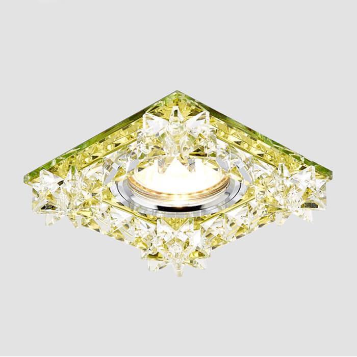 Встраиваемый светильник Ambrella Light Crystal K130 GD
