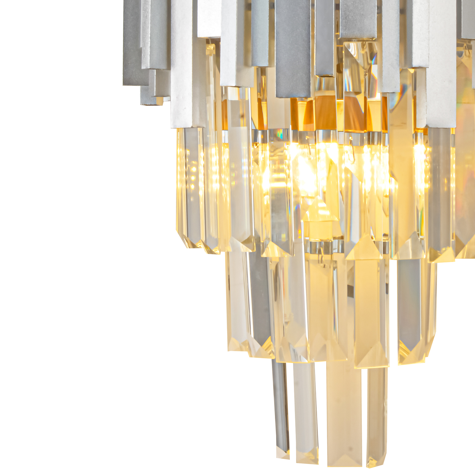 Настенный светильник Natali Kovaltseva VERTIGO 81440/1W SILVER