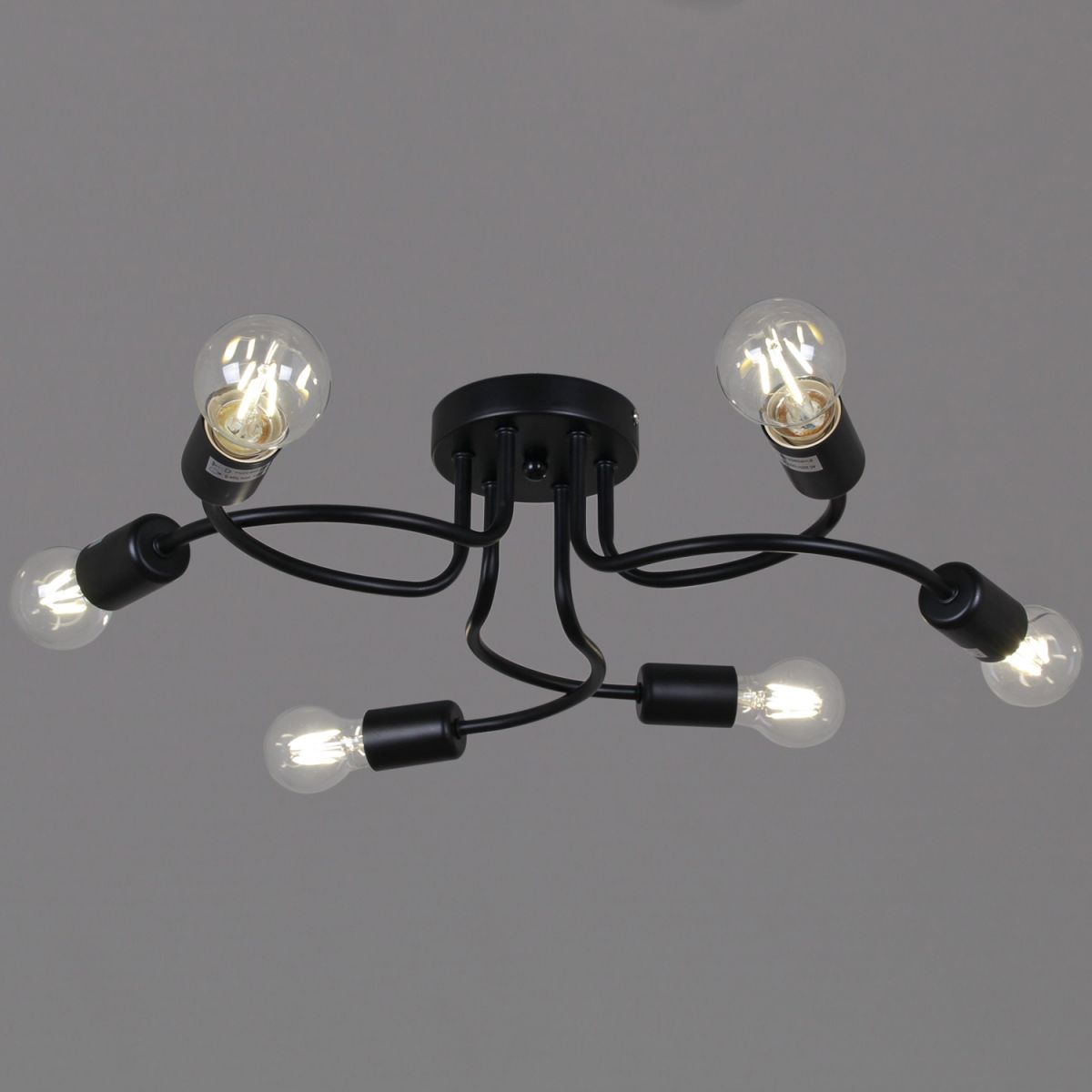 Потолочная люстра Reluce 01742-0.3-06 BK