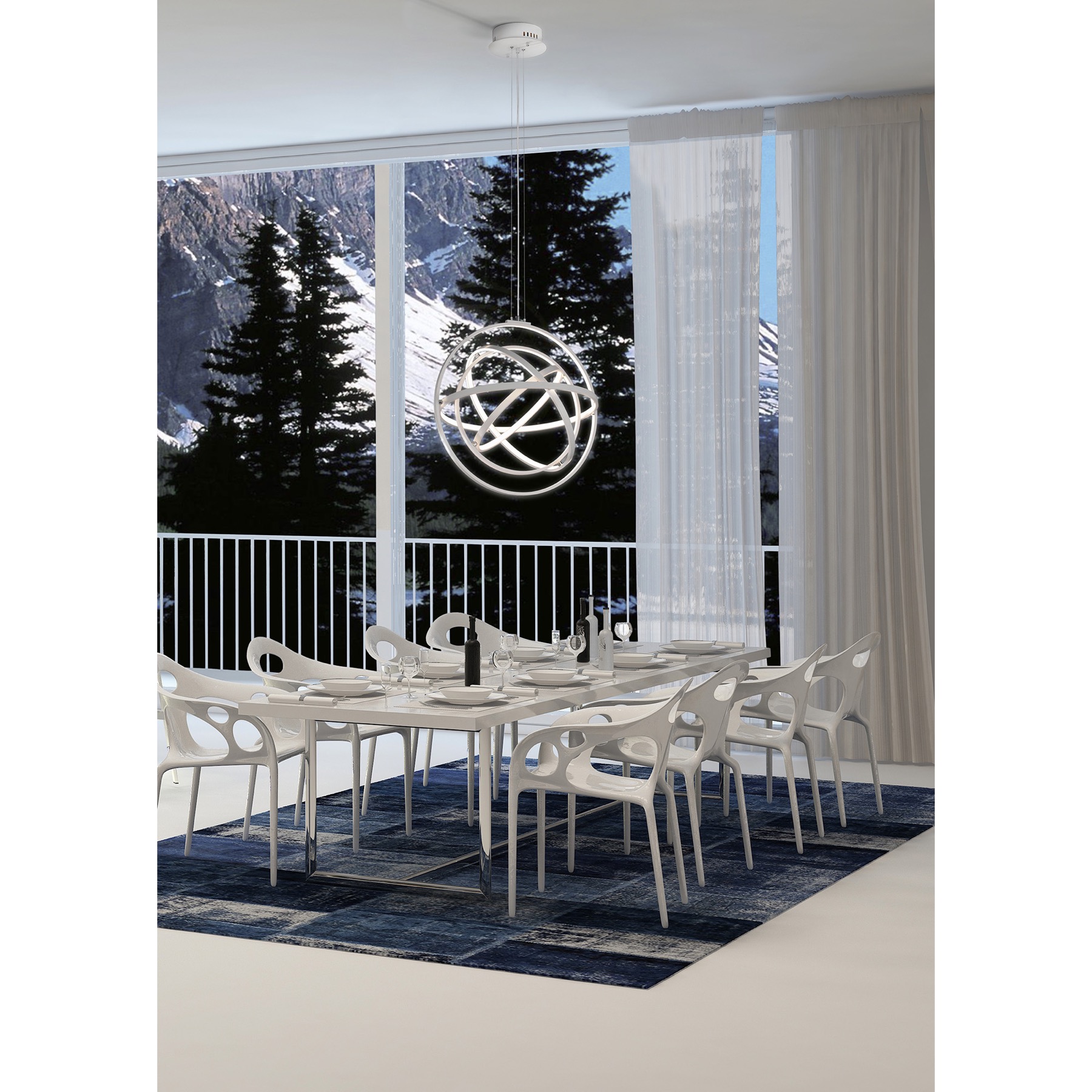 Подвесной светодиодный светильник Mantra Orbital 5741