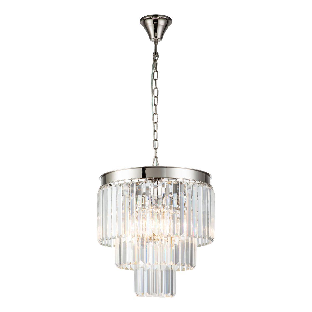 Подвесная люстра iLamp Triumph 7383/6P Nickel