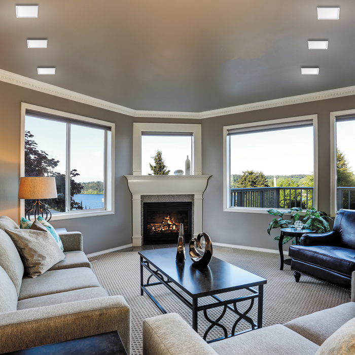 Встраиваемый светодиодный светильник Novotech Stea 357487