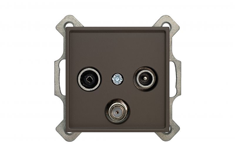 Розетка TV SAT R Liregus Retro 29-030