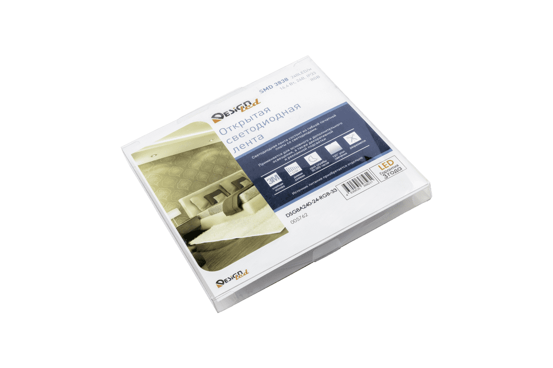 Светодиодная лента DesignLed DSG8A240-24-RGB-33 005762