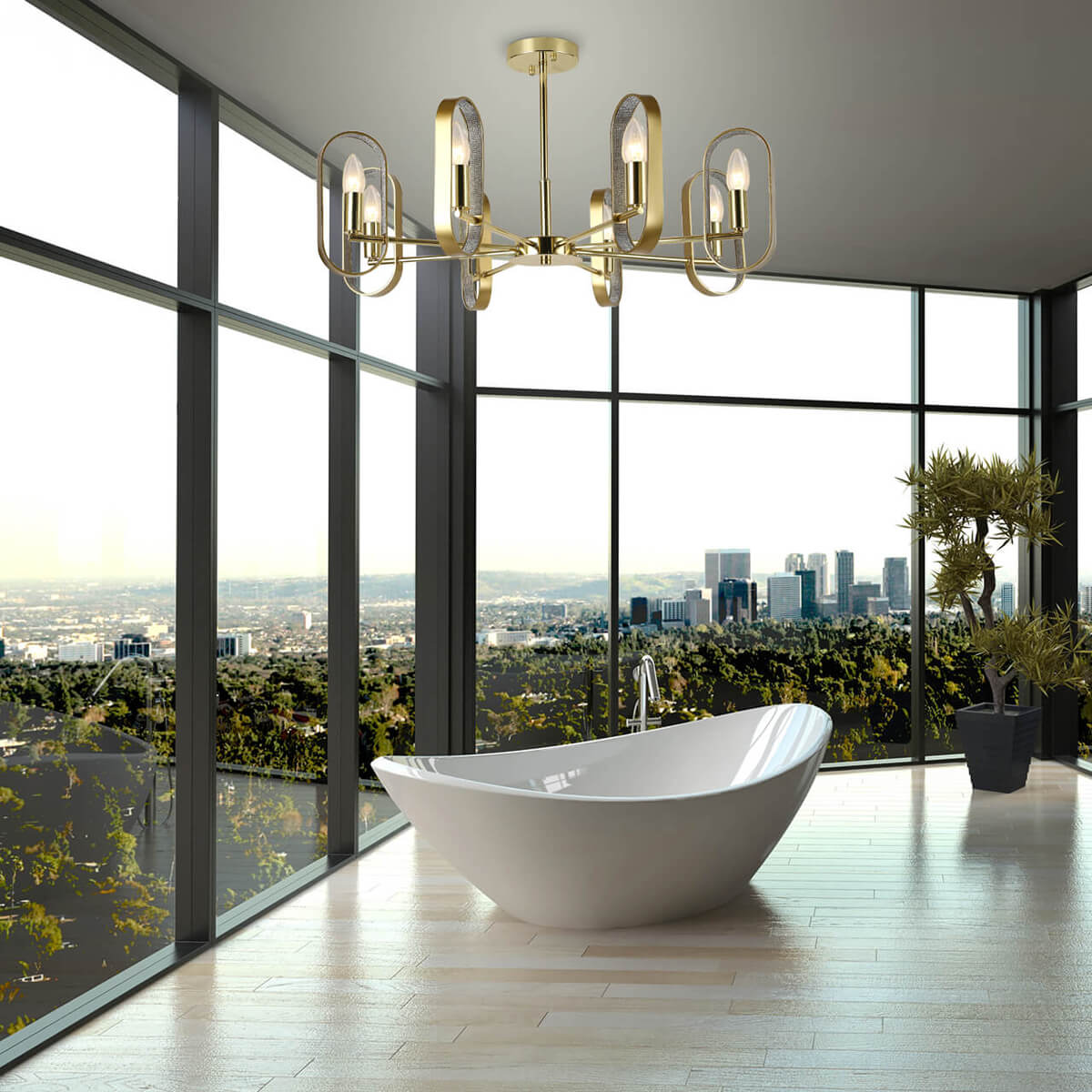 Потолочная люстра F-Promo Scintillans 2483-8P