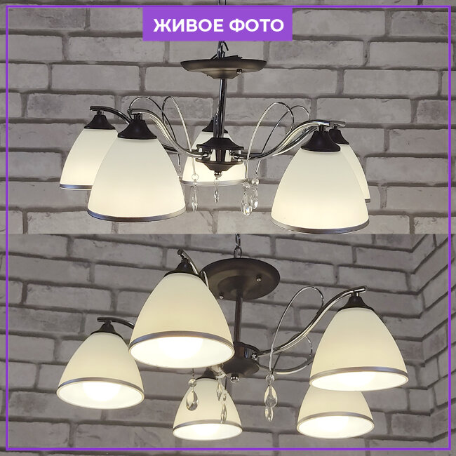 Люстра на штанге Wedo Light Dzintars 66018.01.13.05