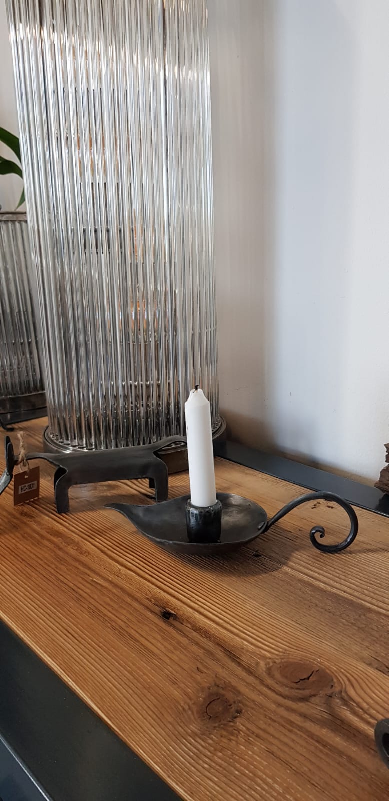 Настольный подсвечник Листок Covali HC-1180