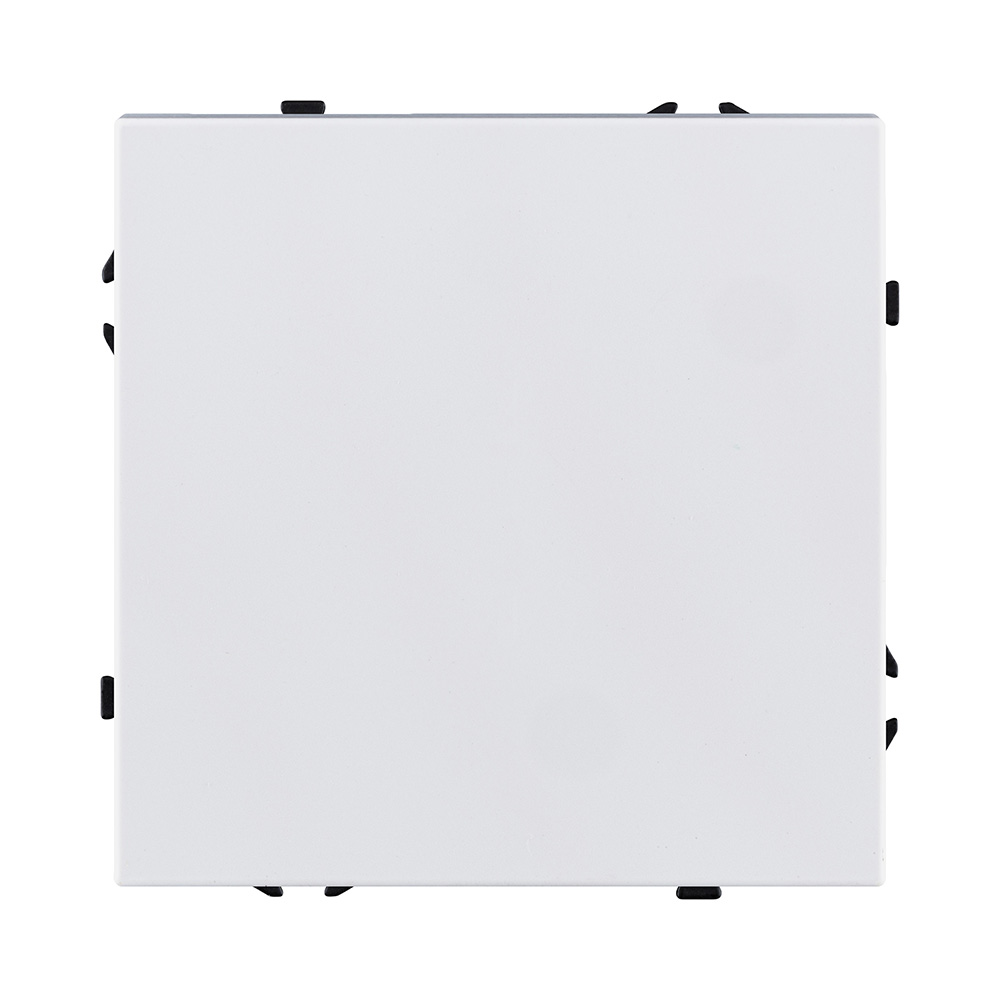 Выключатель 1-клавишный перекрестный 10А/250В, белый глянцевый Kollinger Eclipse EC-003WG