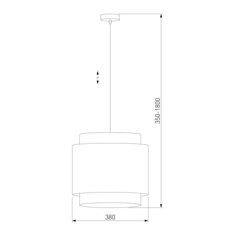 Подвесной светильник TK Lighting Boho 6542 Boho Black