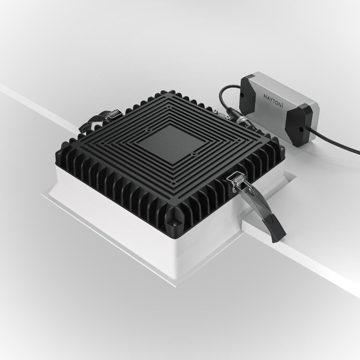 Встраиваемый светильник Maytoni Technical Okno DL054-24W3K-W