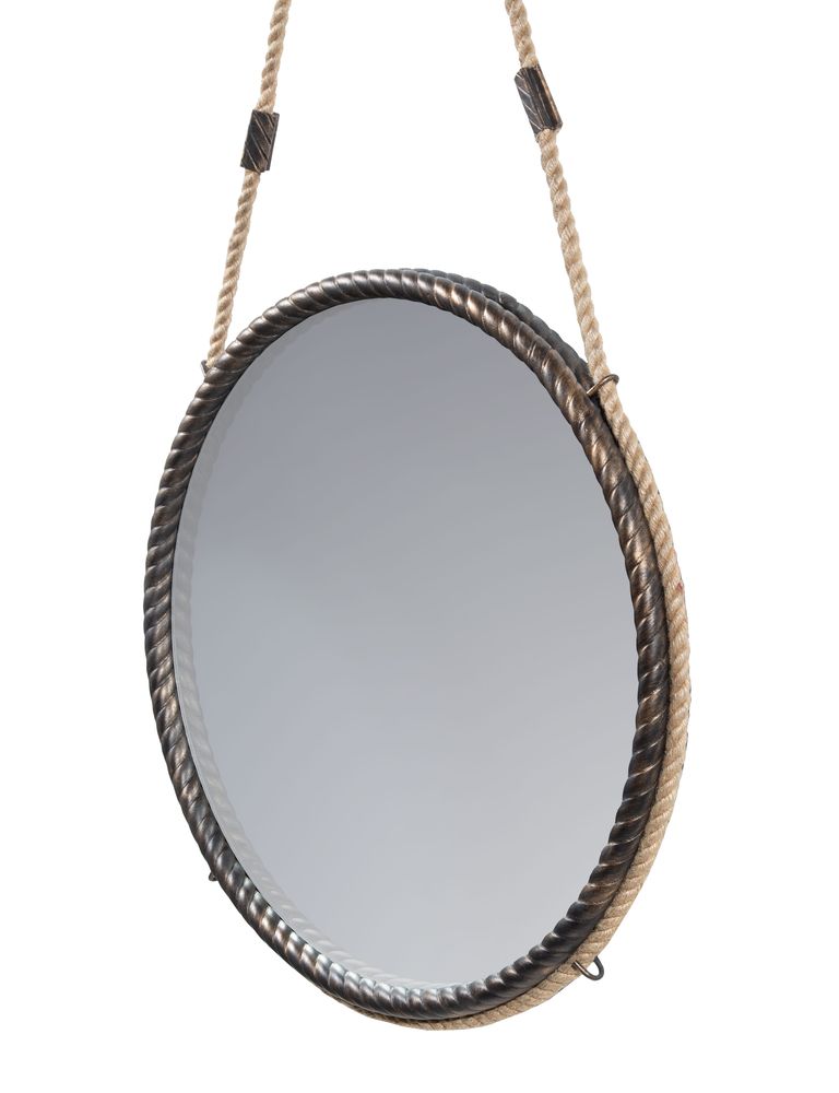 Зеркало Runden Лофт I золото V20030