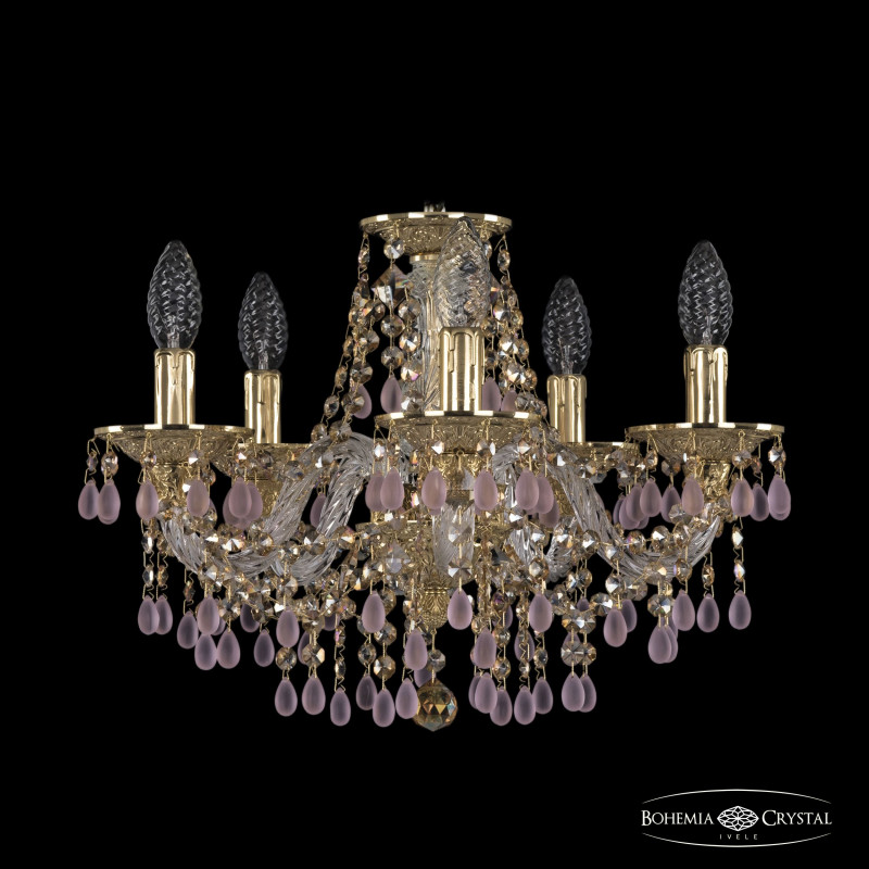 Подвесная люстра Bohemia Ivele Crystal 16110/5/141 G V7010 R777