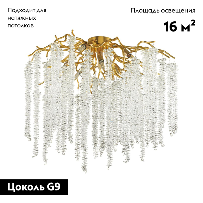 Потолочная люстра Odeon Light Banche 5005/8C