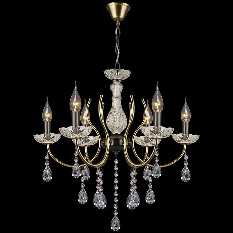 Подвесная люстра Reluce 03805-0.4-06 AB+BK