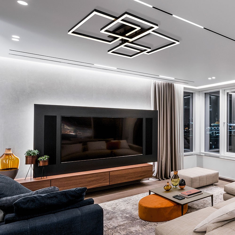 Потолочная люстра LED4U L11060-4 BK