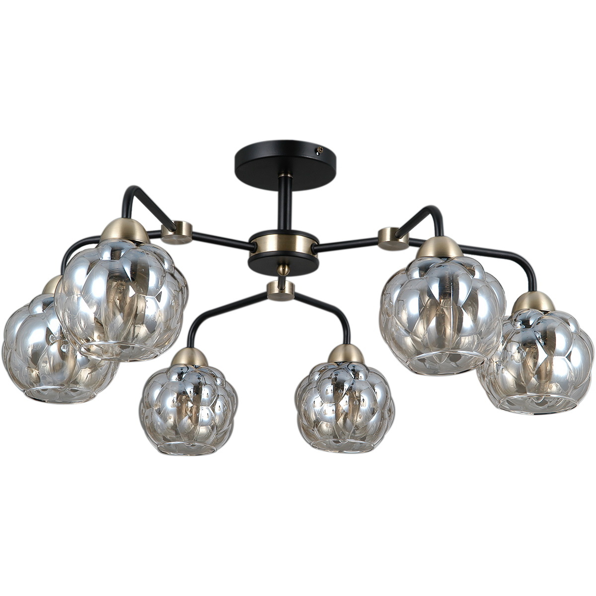 Люстра на штанге Illumico IL0447-6CSQ-79 BK