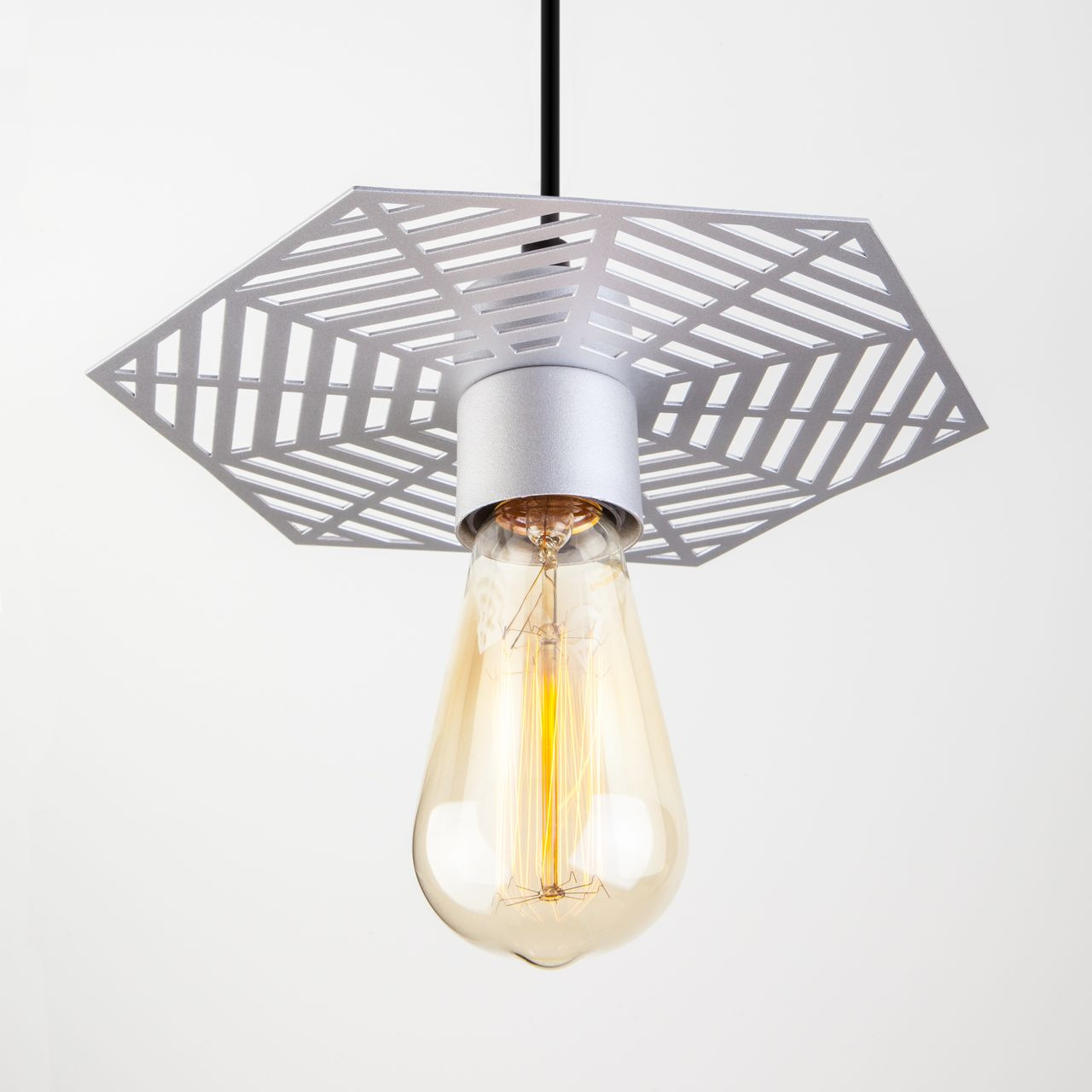 Подвесной светильник Eurosvet Creto 50167/1 серебряный