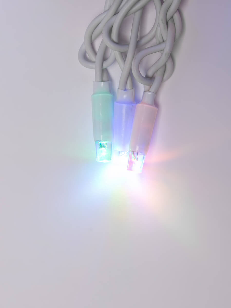 Уличная светодиодная гирлянда (UL-00001364) Uniel занавес 220V разноцветный ULD-C2030-240/SWK MULTI IP67