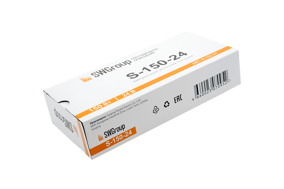 Блок питания SWG S-150-24 000108