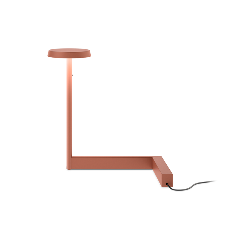 Настольная лампа DeLight Collection Vibia Flat 5970 Terra red 597037/15