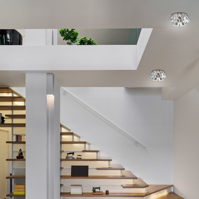 Встраиваемый светильник Novotech Crystals 369300