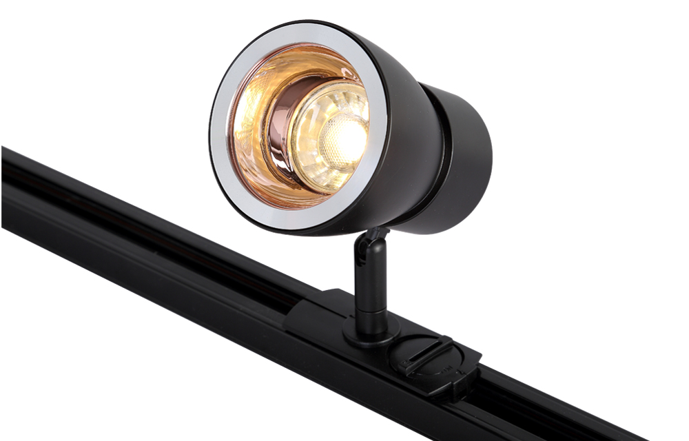 Трековый светильник Crystal Lux CLT 0.31 009 CLT 0.31 009 BL-GO