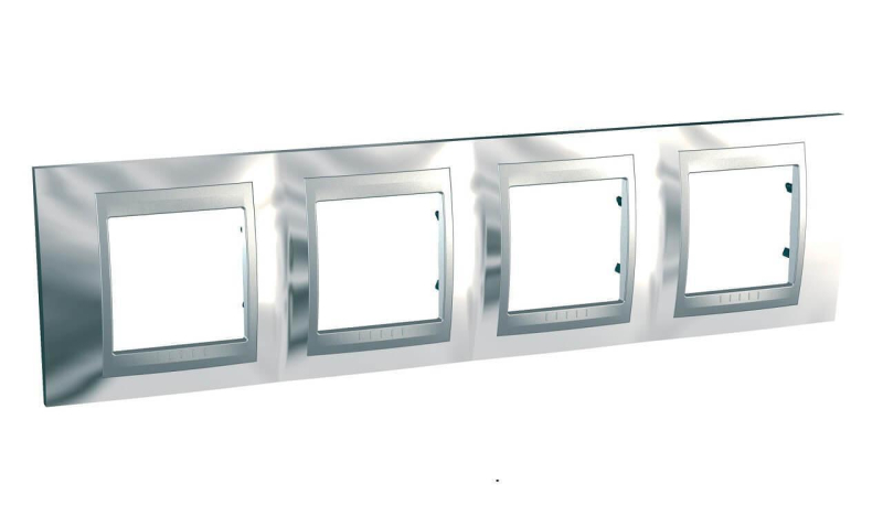 Рамка 4-постовая Schneider Electric Unica Top MGU66.008.010